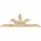 Ekena Millwork Richland Rough Sawn Timber Gable Bracket, Douglas Fir, 72"W x 33"H x 2"D x 6"F, 11/12 Pitch GBW072X33X0206RIC00RDF - alternate 3